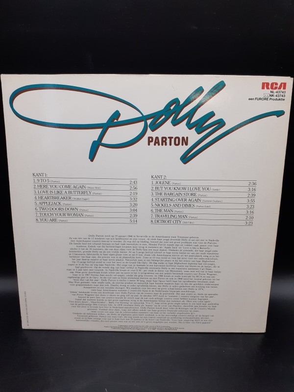 2 LP's Dolly Parton