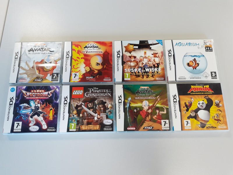 8 Nintendo DS games