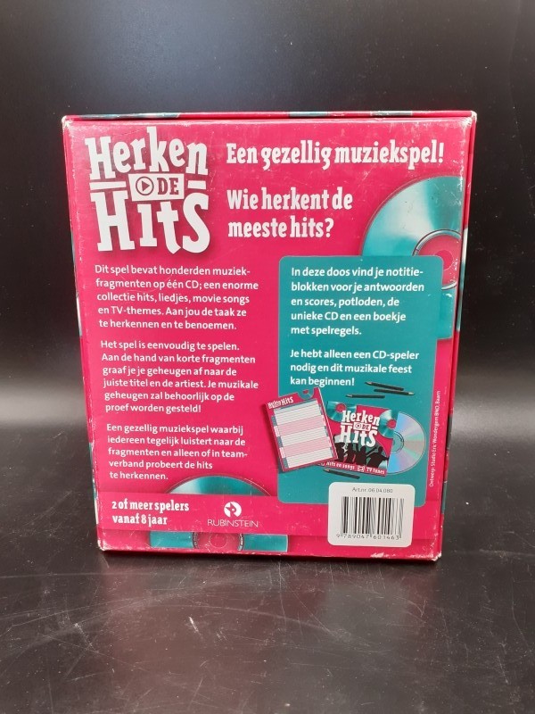 Herken de hits' gezelschapsspel