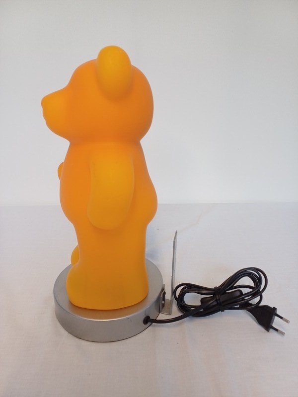 Oranje beer lamp