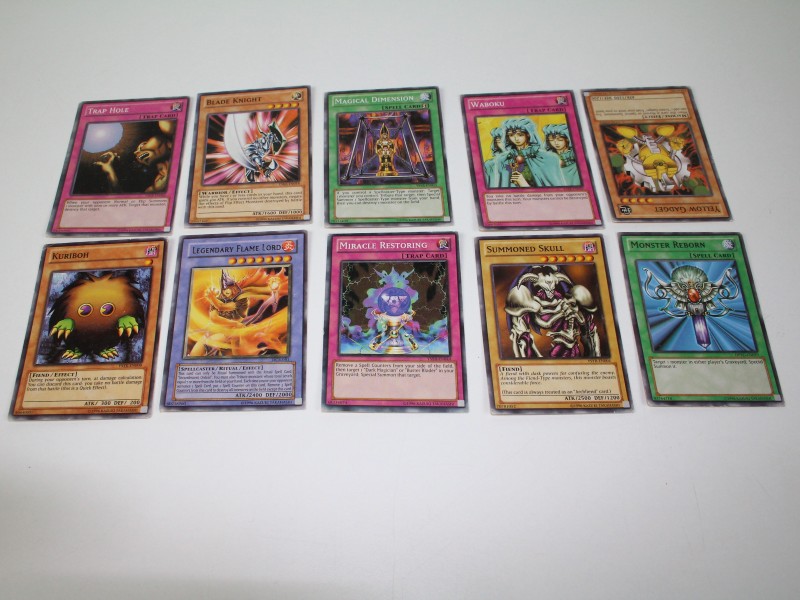 65 Yu-Gi-Oh! kaarten - 1st gen