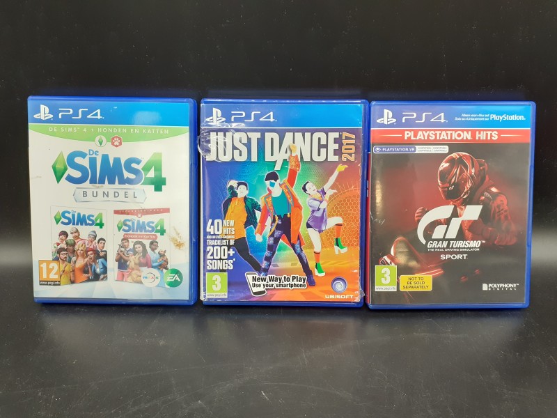 3 PlayStation 4 games