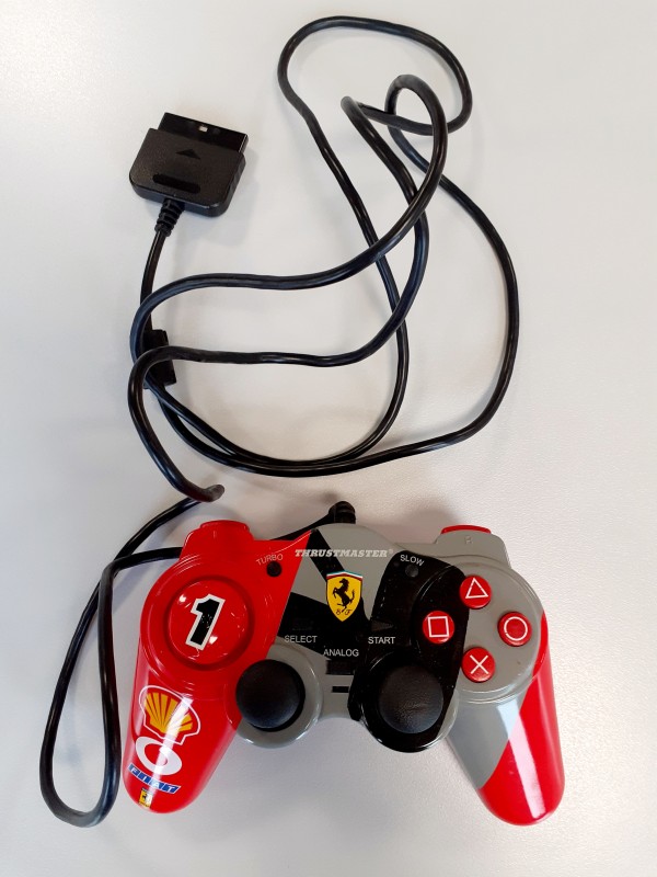 PlayStation 2 controller Ferrari