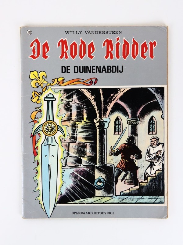 4 stuks "De Rode Ridder" Stripalbums - 1987