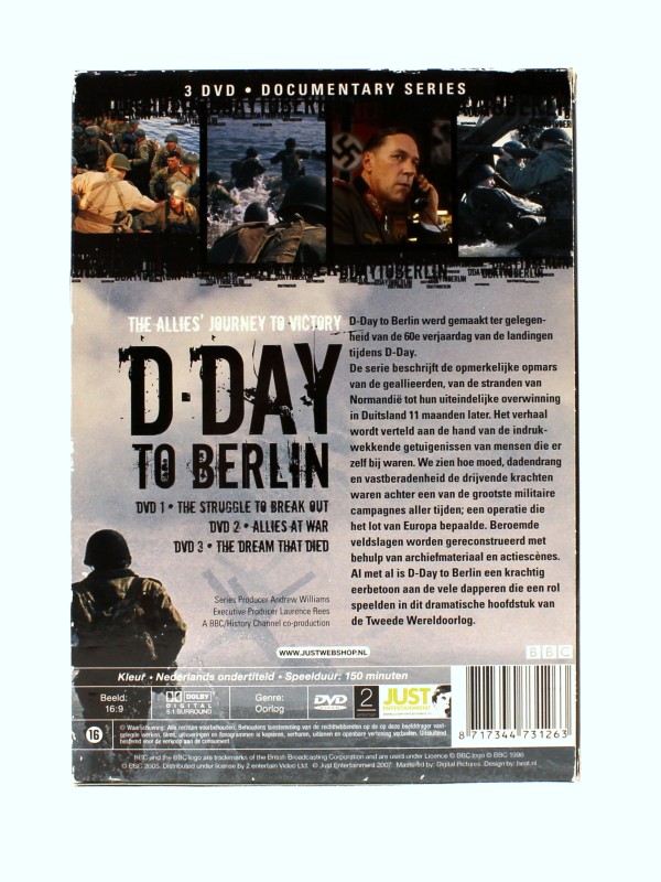 D-Day To Berlin [3DVD]