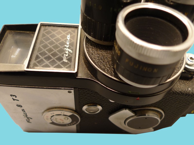 retro Fujica camera