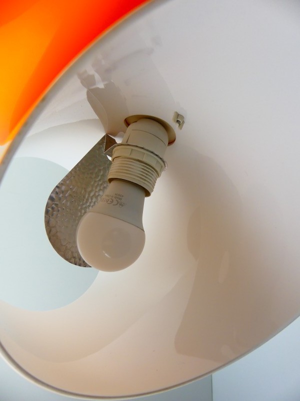 Oranje Retro-stijl Plafondlamp