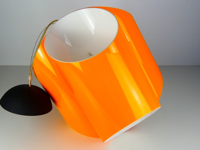 Oranje Retro-stijl Plafondlamp