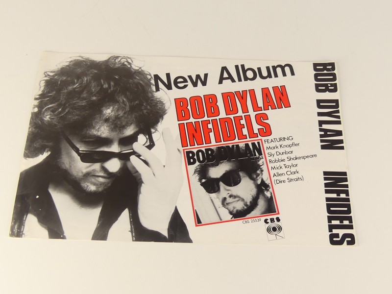 Twee vinyls van Bob Dylan