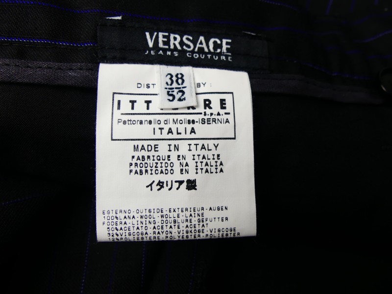 Vintage broek Gemerkt Versace -38 (52)