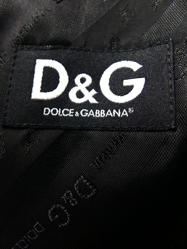 Zwarte gecentreerde vest gemerkt Dolce & Gabbana - mt 48