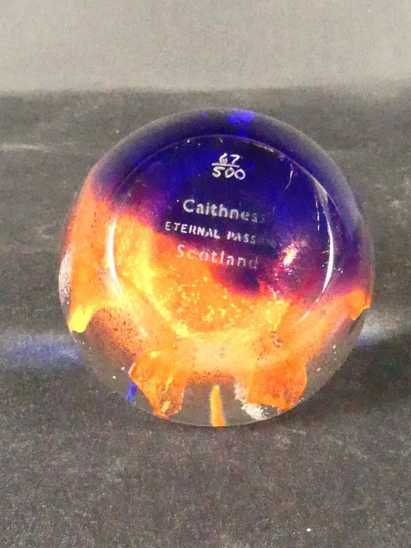 Vintage Caithness Glass Paper weight