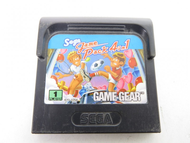 Sega Game gear - Game pack 4 in 1