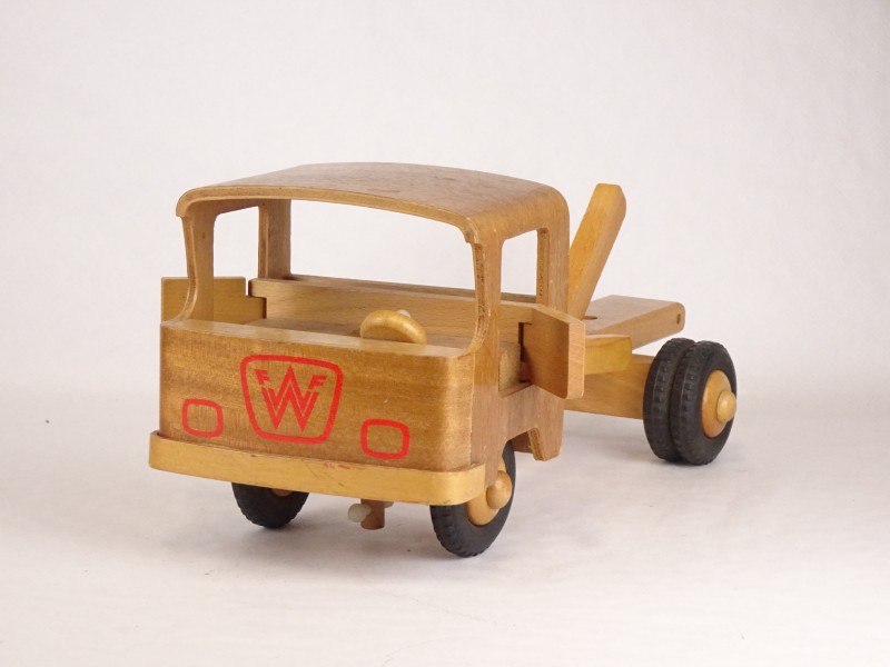 op tijd Verduisteren Glimp Vintage houten speelgoed gemerkt FWF Friedrich Frobel Werdau. (DDR Duitsland)  - De Kringwinkel