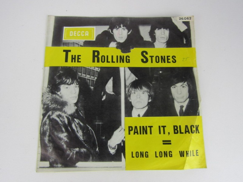 Single, The Rolling Stones, Paint it Black, Decca, Belgische persing, 1966