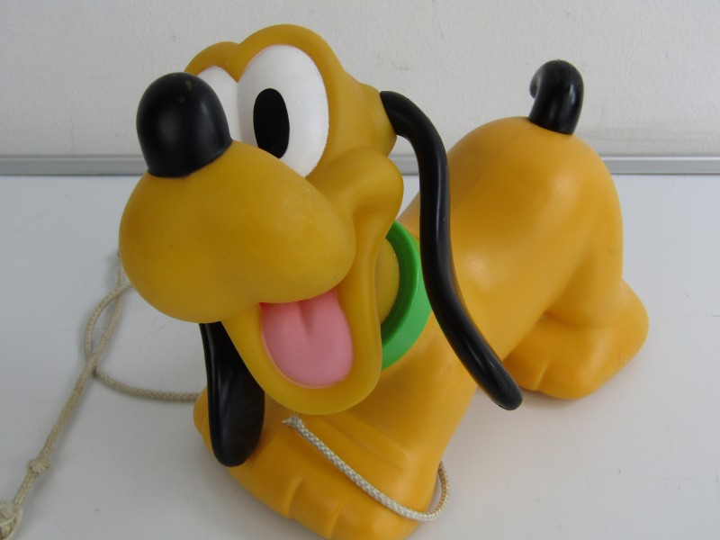 Per Rubber Aas Retro Speelgoed / Loopvriendje: Pluto - De Kringwinkel