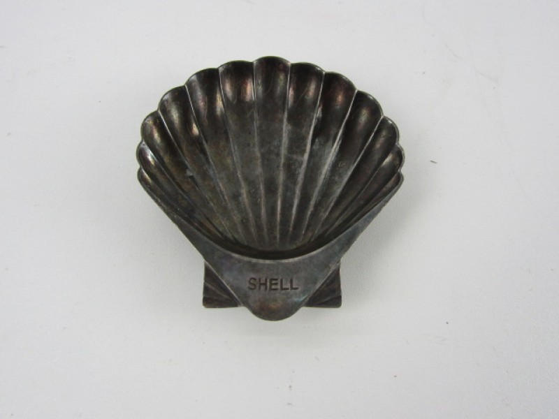 Verzilverde schelp, Shell logo