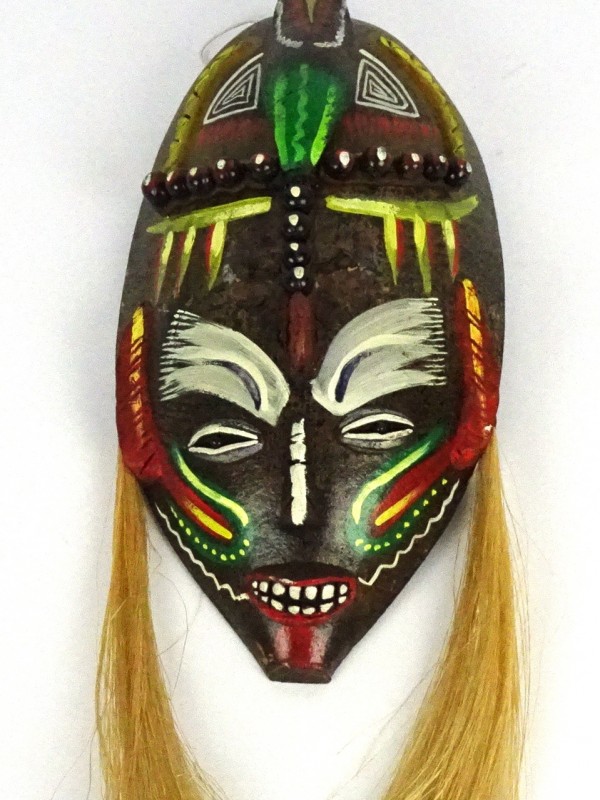 Kilauea Mountain Kan worden genegeerd Vluchtig Afrikaans masker - De Kringwinkel