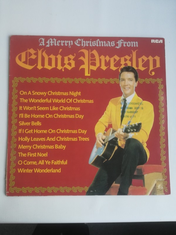 LP, Elvis Presley: A Merry Christmas From, 1982