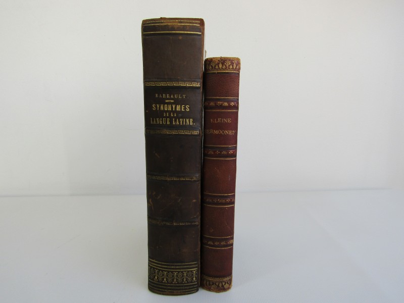 2 Antieke Boeken: 1853 - 1855