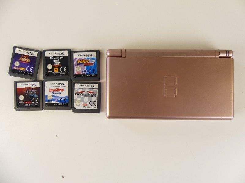 Nintendo DS Lite Console + spelletjes