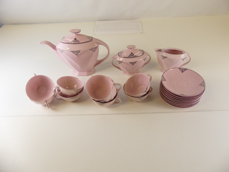 Vintage Koffieservies 9 pers. -  Haas & Czjzek S.A.