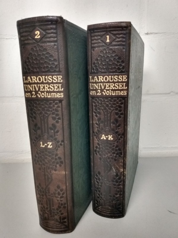 Larousse Universel En 2 Volumes Kringwinkel 3307